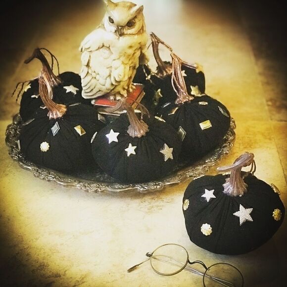 Wizard fabric pumpkins   - Picture 1 of 1